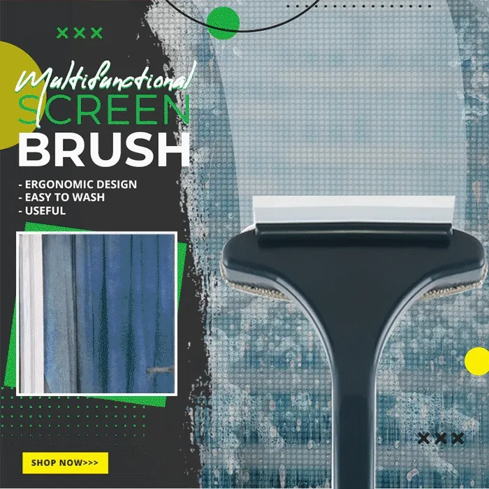 🔥2 In 1 Multifunctional Screen Brush -